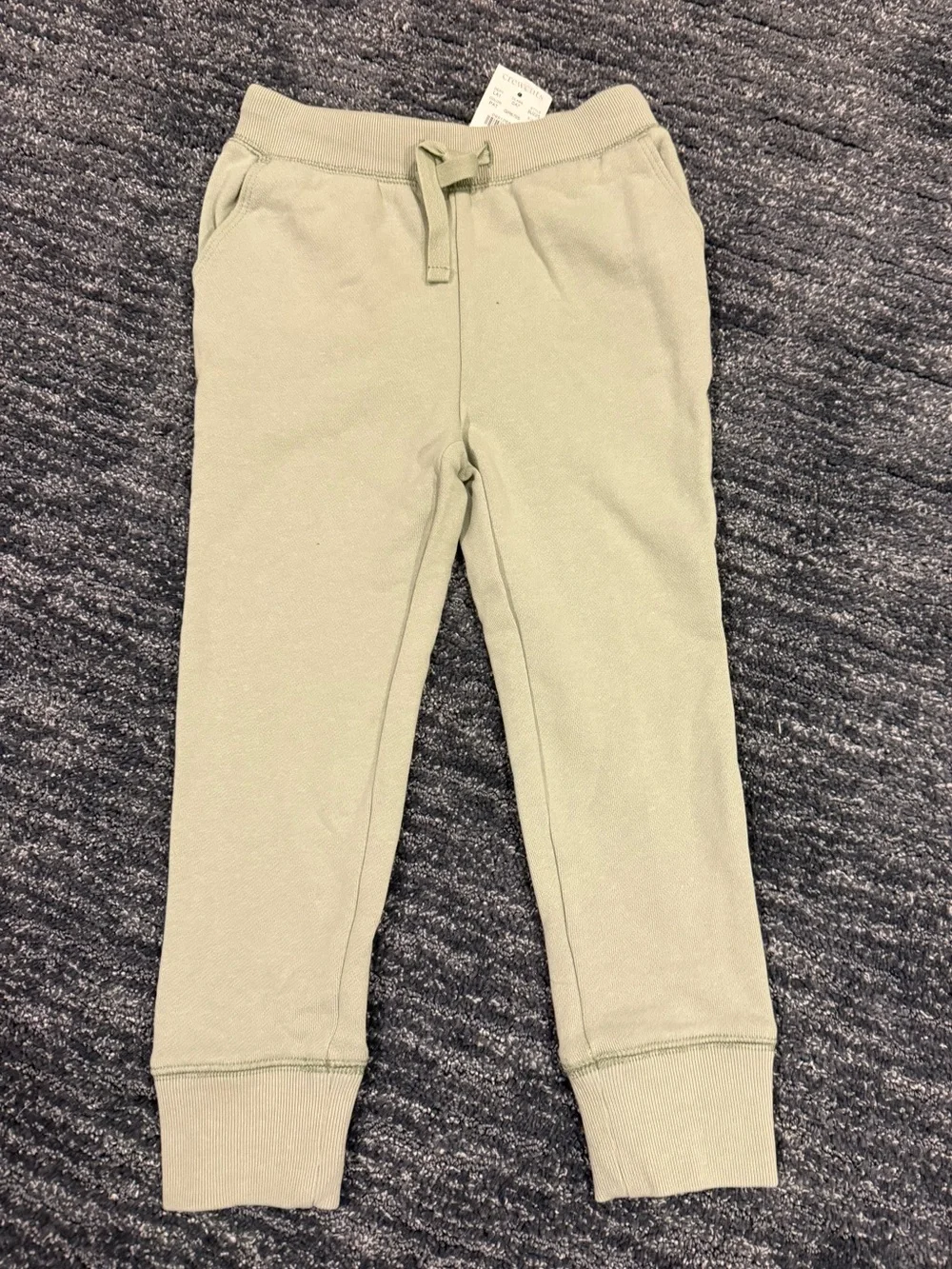New w Tags Crewcuts by J.Crew Girls Sage Green Sweatpants Sz 5